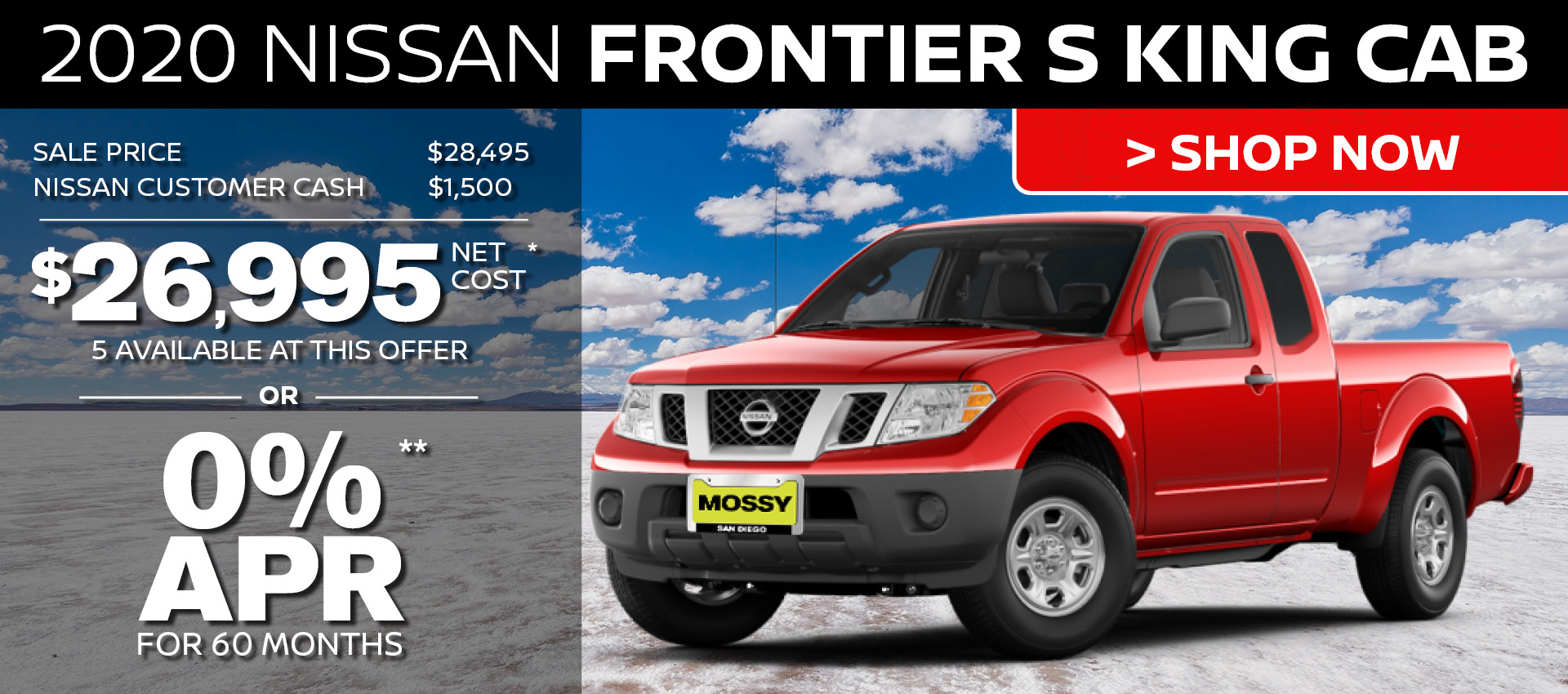 Mossy Nissan - Frontier King HP
