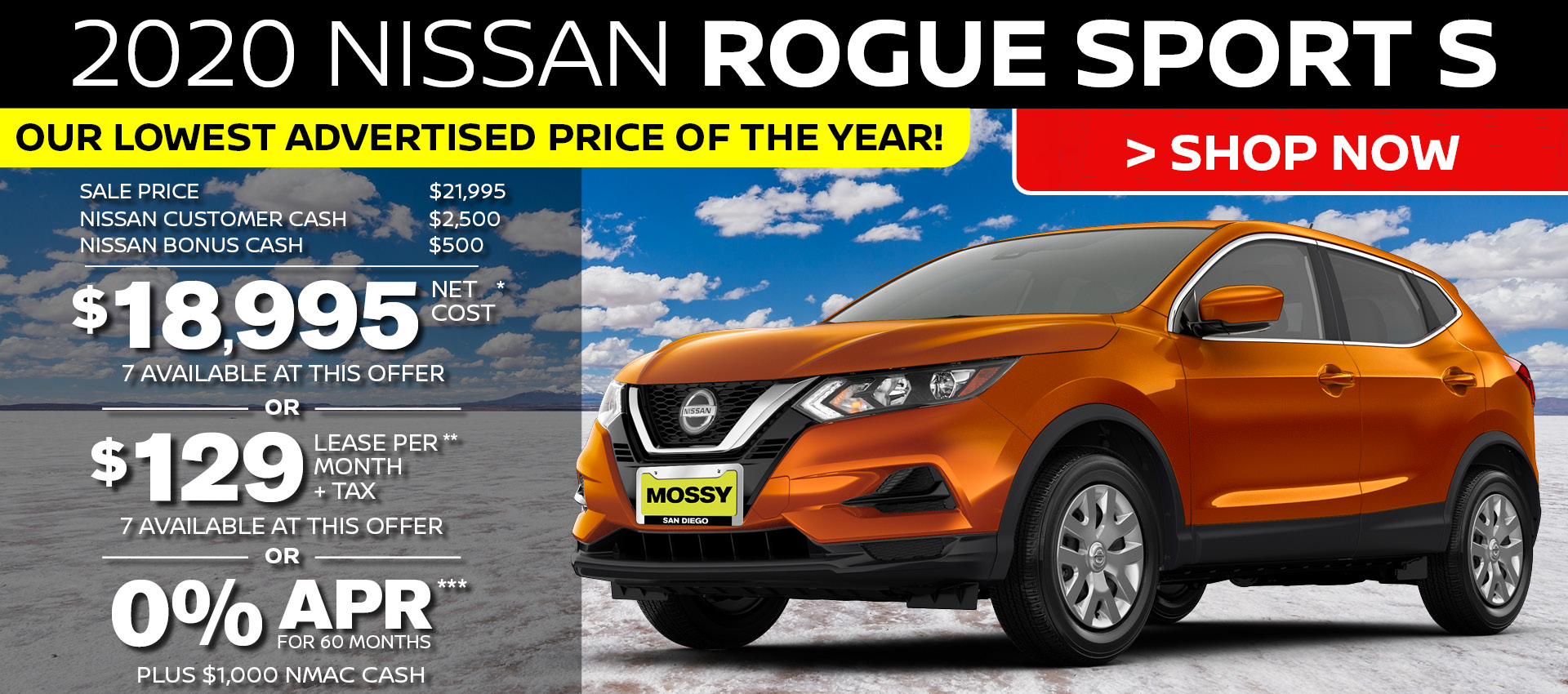 Mossy Nissan - Rogue Sport HP