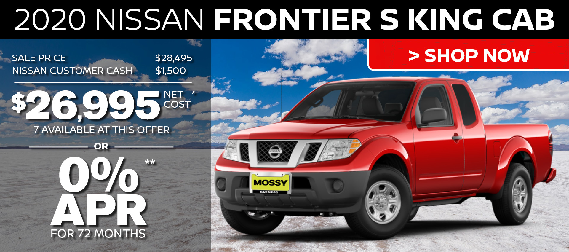 Mossy Nissan - Frontier King HP