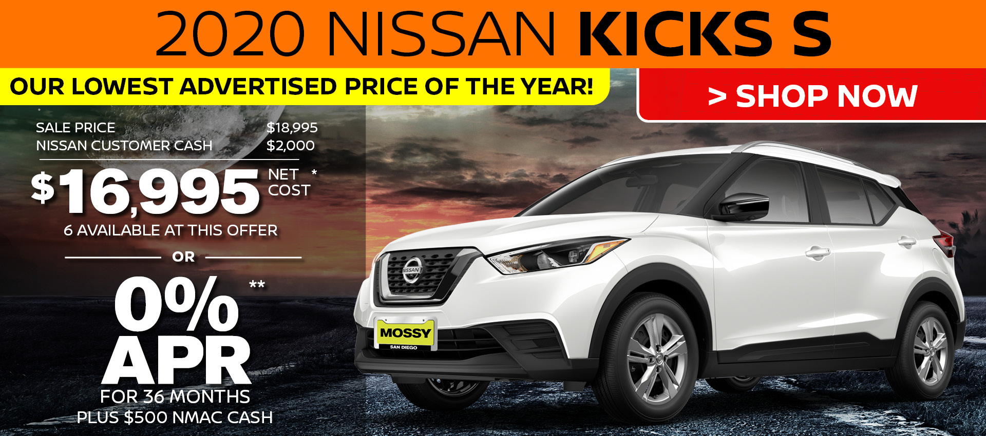 Mossy Nissan - Kicks HP
