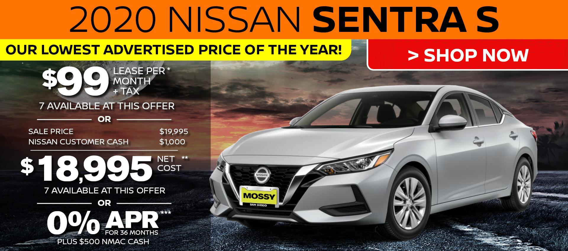 Mossy Nissan - Sentra HP
