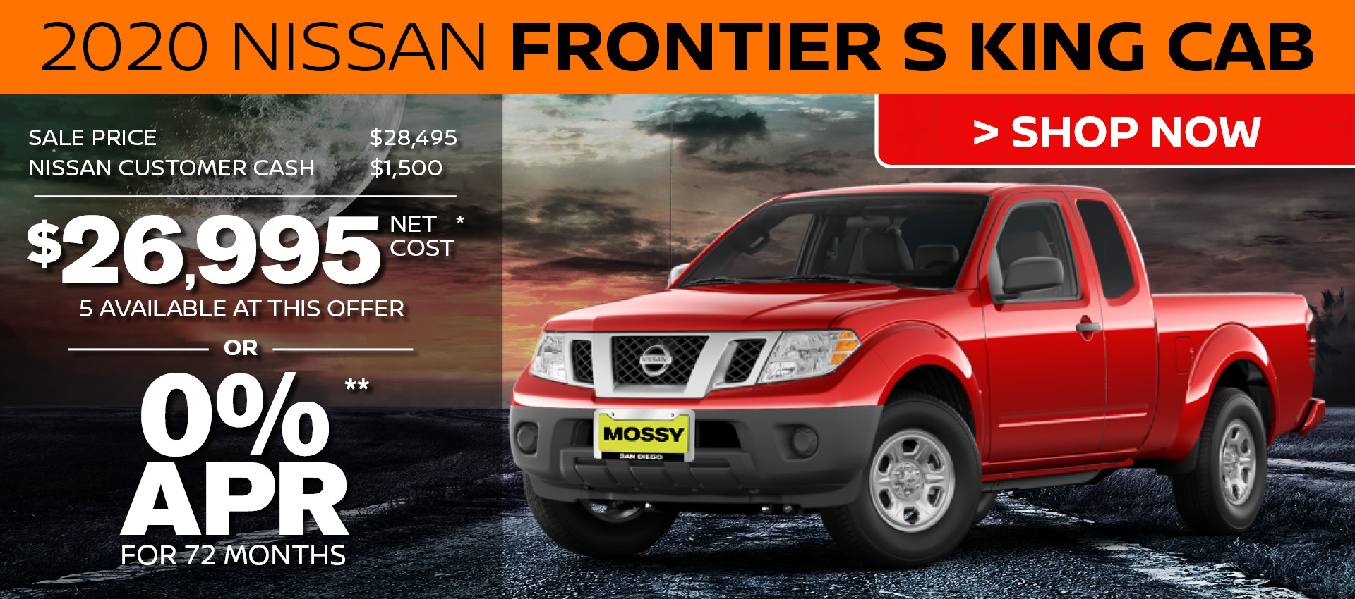 Mossy Nissan - Frontier King HP
