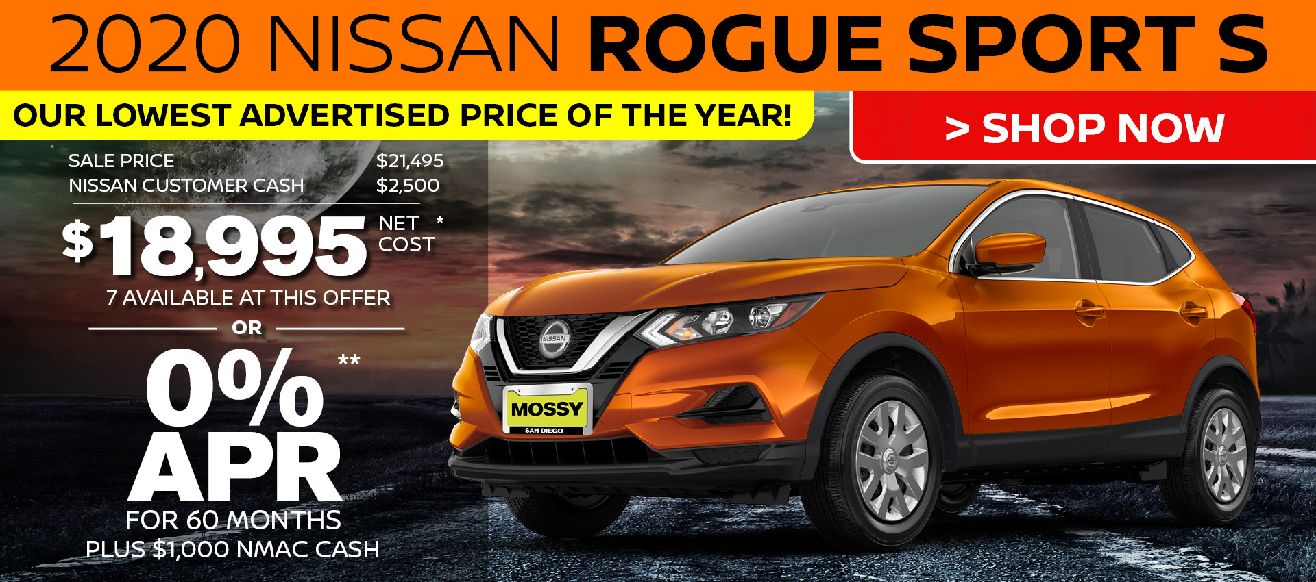 Mossy Nissan - Rogue Sport HP
