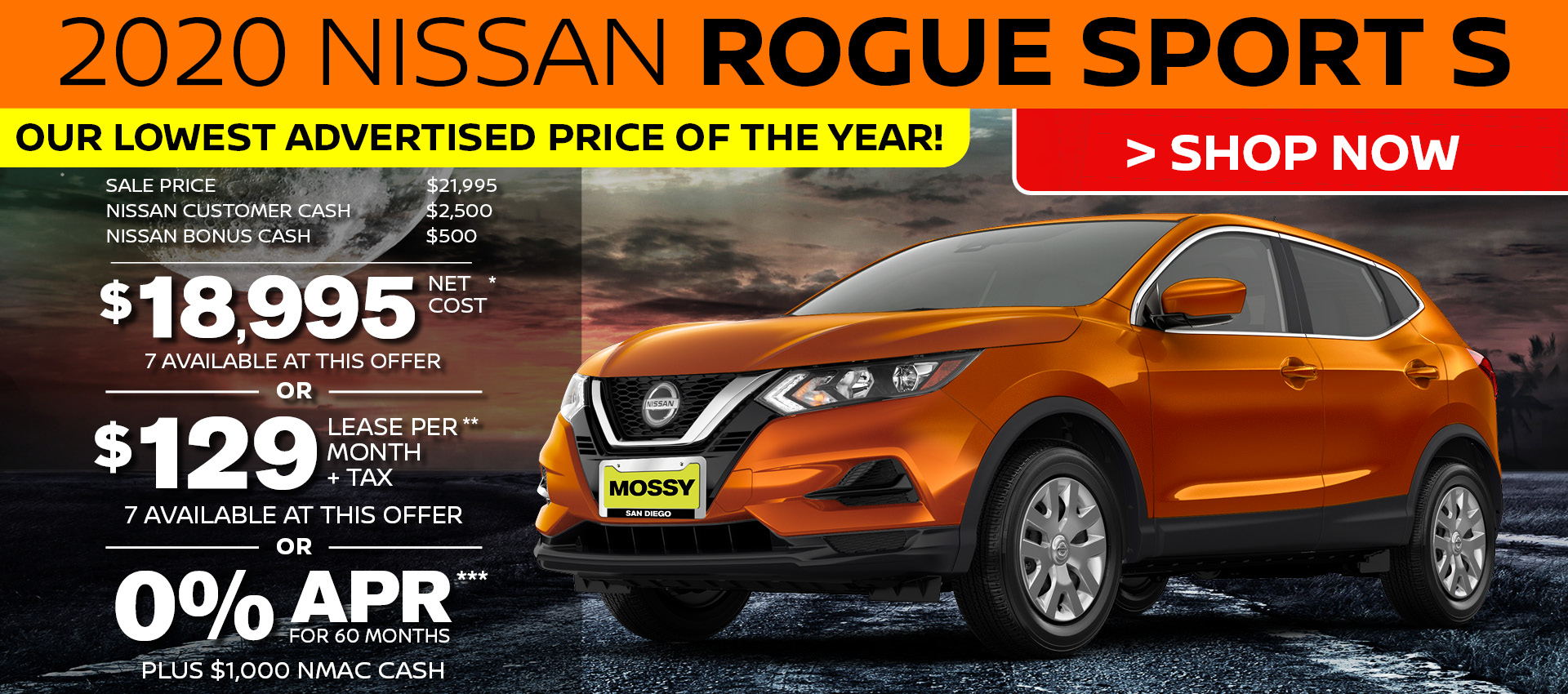 Mossy Nissan - Rogue Sport HP