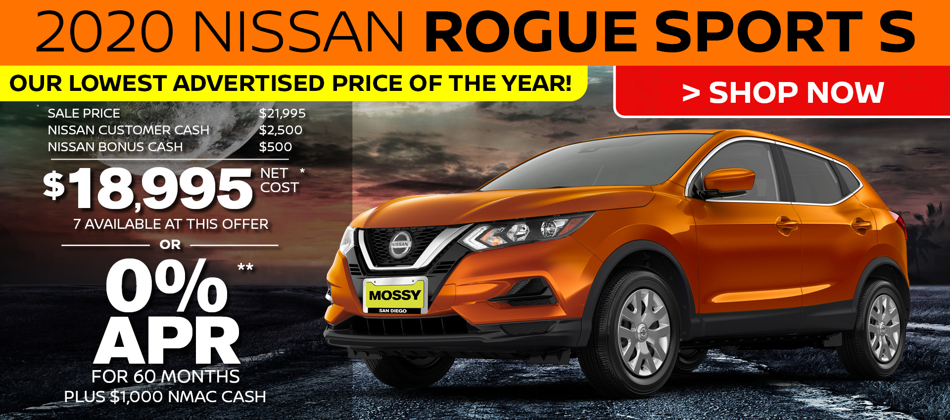 Mossy Nissan - Rogue Sport HP