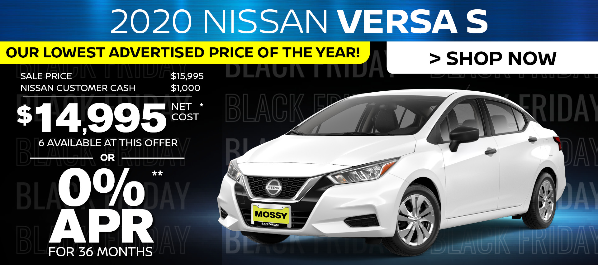 Mossy Nissan - Versa HP