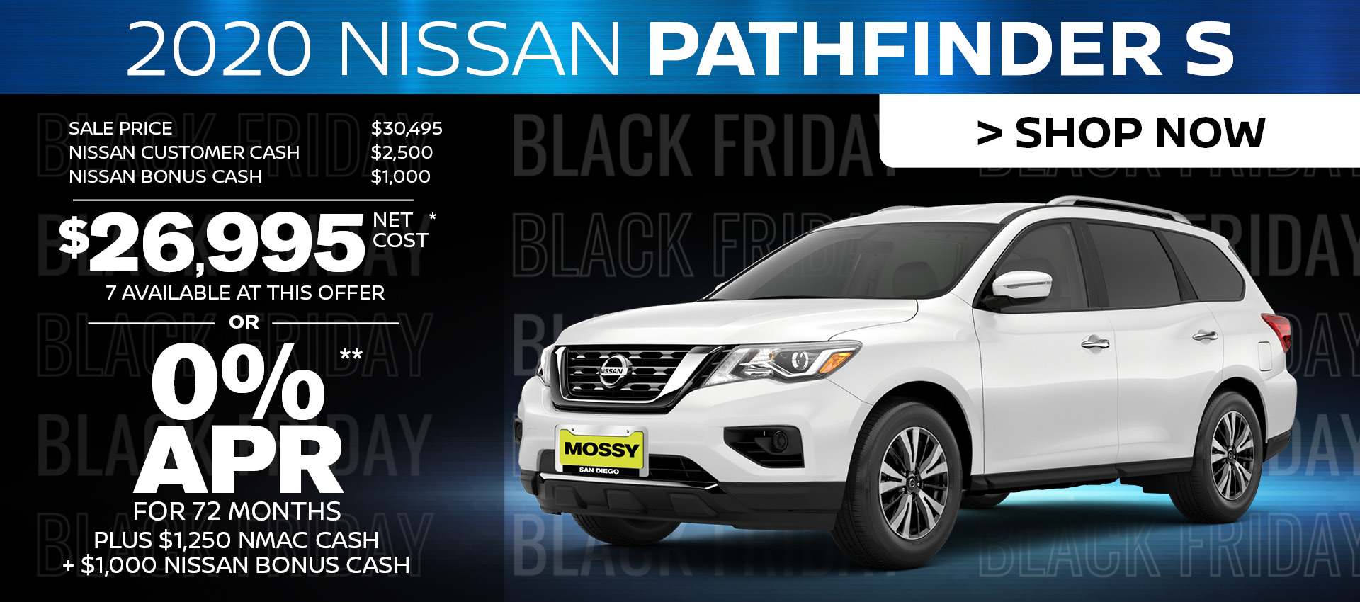 Mossy Nissan - Pathfinder HP