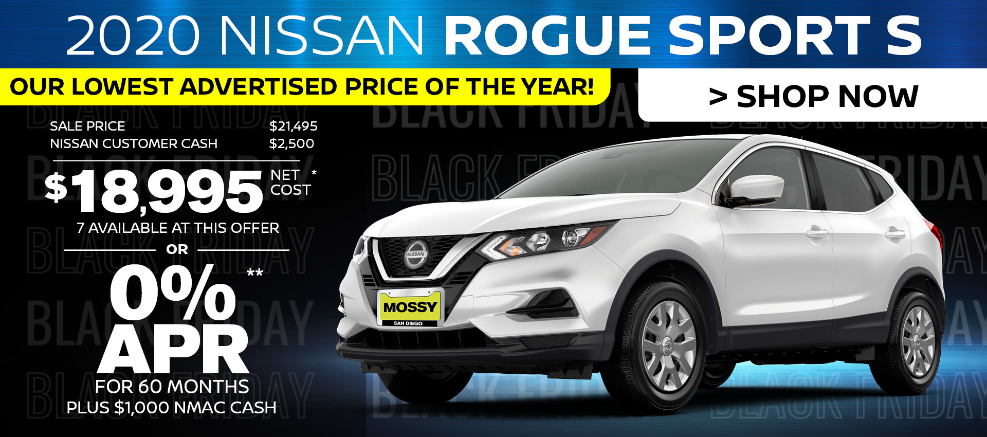 Mossy Nissan - Rogue Sport HP