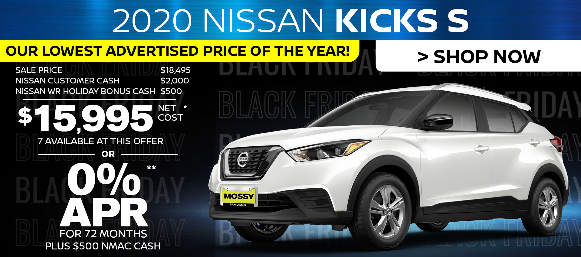 Mossy Nissan - Kicks HP