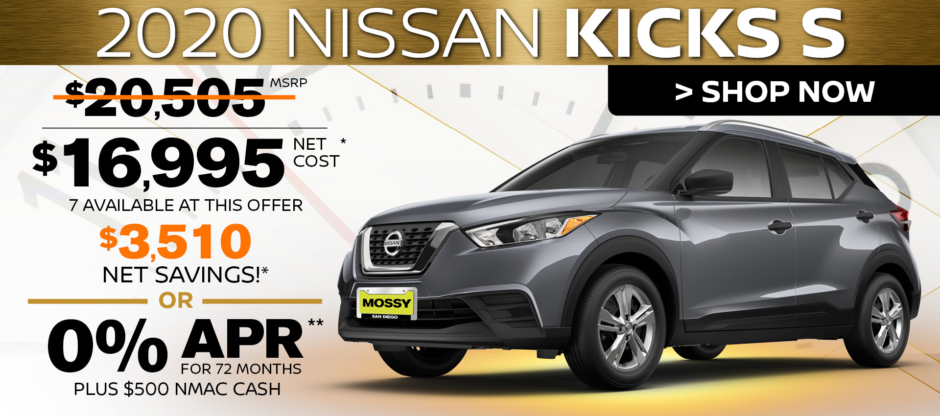 Mossy Nissan - Kicks HP