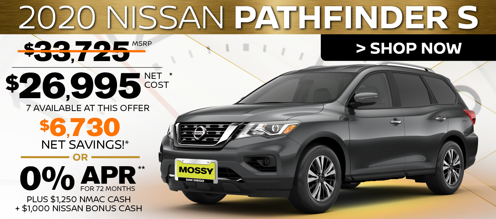 Mossy Nissan - Pathfinder HP