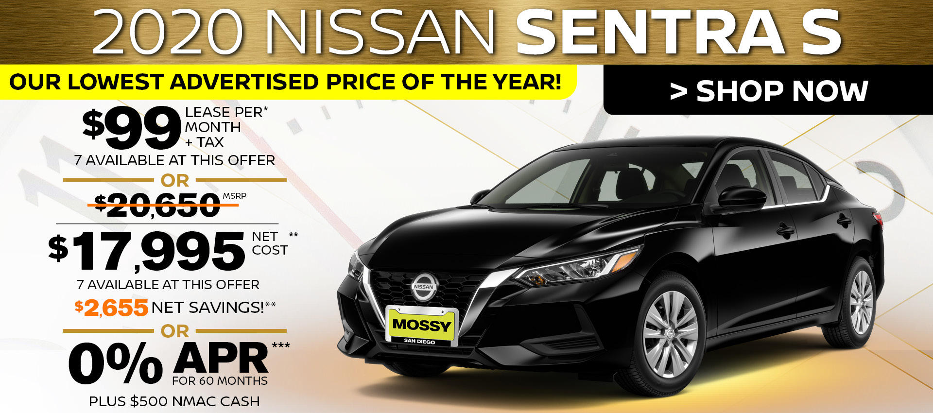 Mossy Nissan - Sentra HP