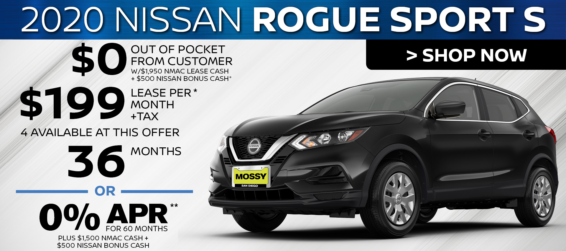 Mossy Nissan - Rogue Sport HP