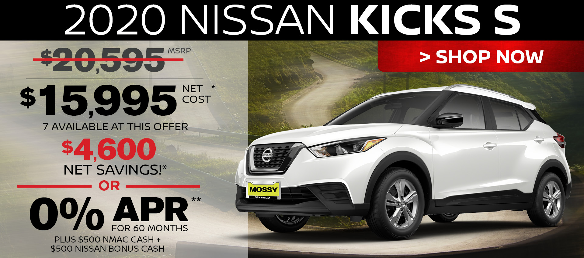 Mossy Nissan - Kicks HP
