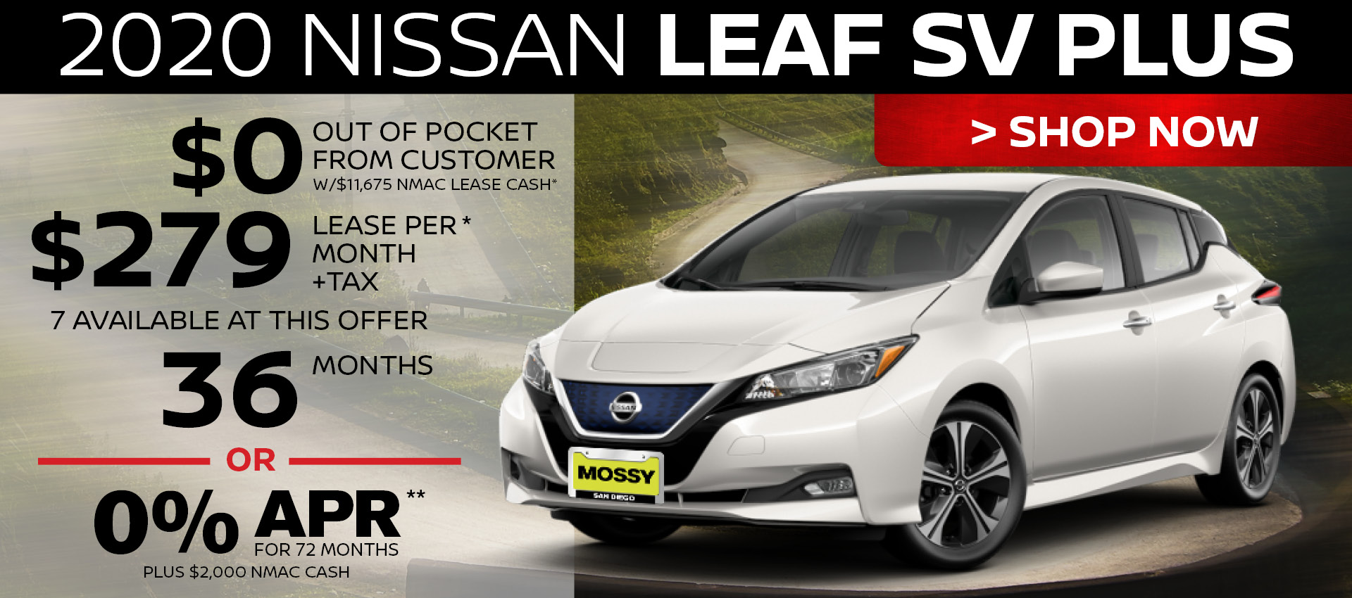 Mossy Nissan - Leaf HP