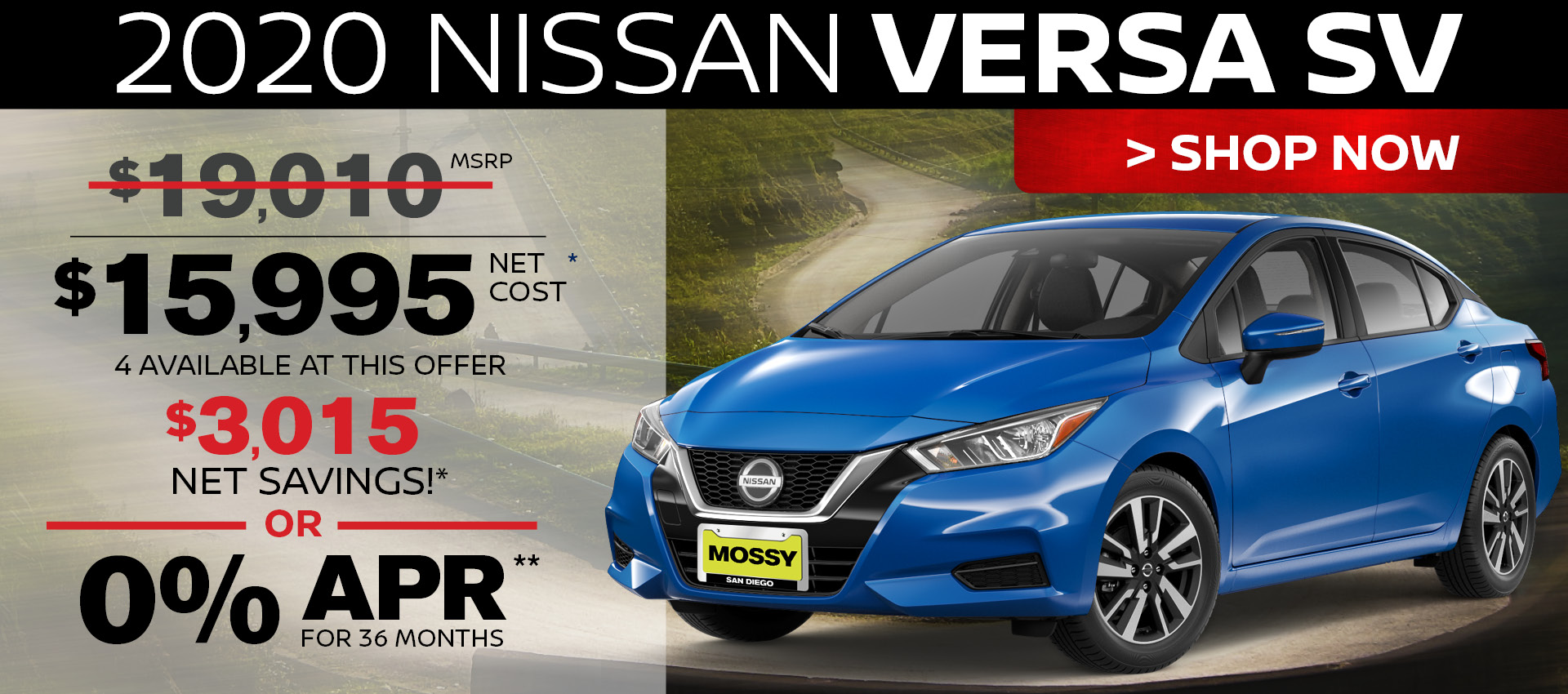 Mossy Nissan - Versa HP