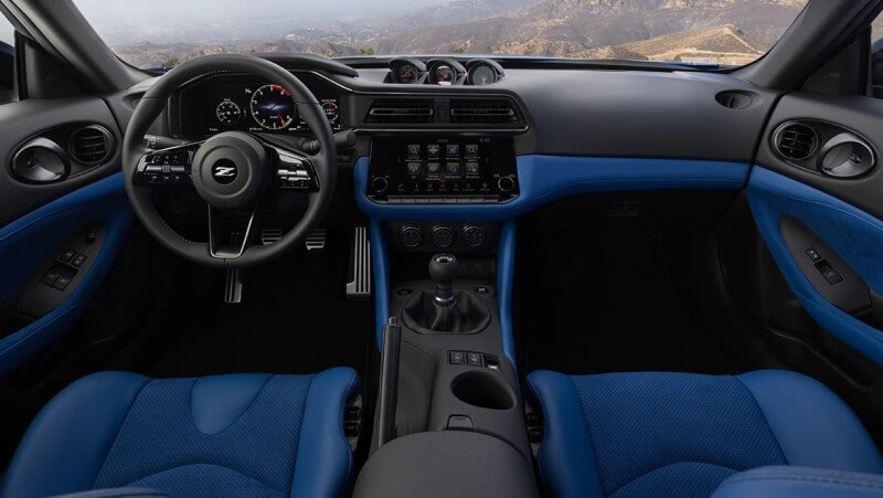 2023 Nissan Z Interior View Of Driver-Oriented Cockpit