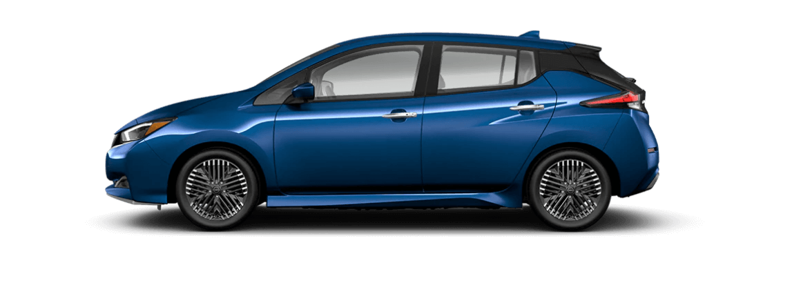 nissan leaf 2023 blue