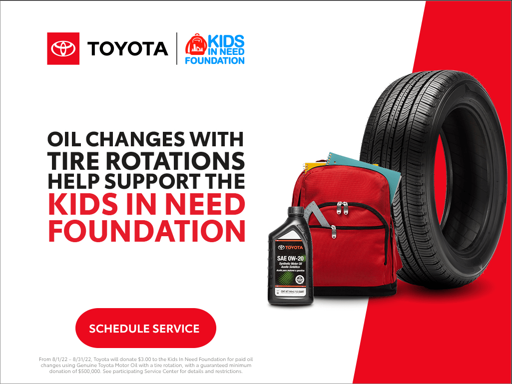 Toyota Supporting The Kids In Need Foundation