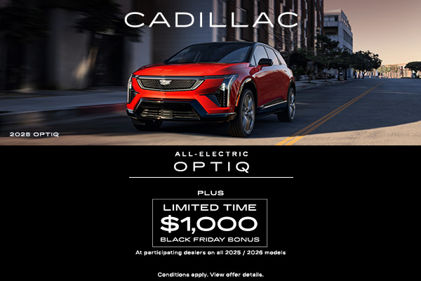 gmca- western- AB/PR- 2025 cadillac optiq - $1k black friday