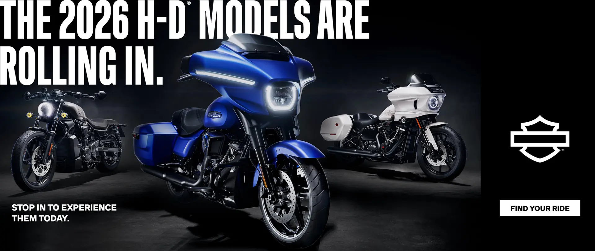 2026 H-D Models Are Rolling In